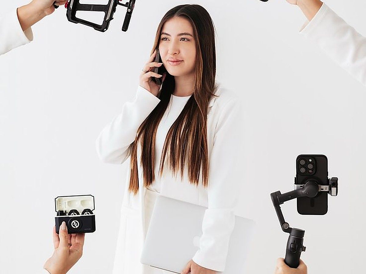 Professional personal branding content shoot